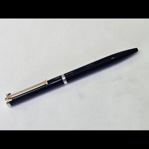 Tiffany & Co. Executive 01129 Matte Blue Ballpoint T-clip Pen 925